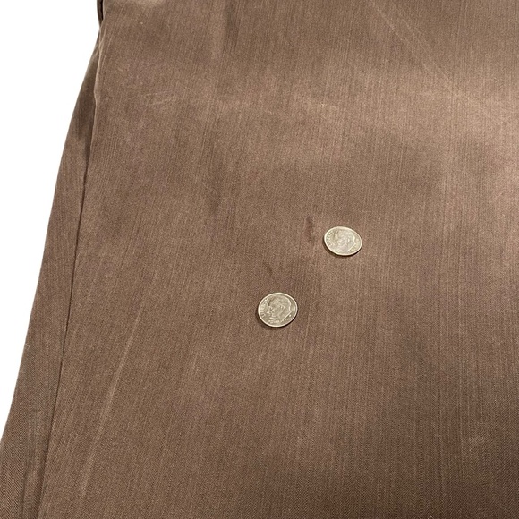 Tommy Bahama Men's Dark Brown Silk Blend Pants, 40 x 34 - Picture 14 of 15